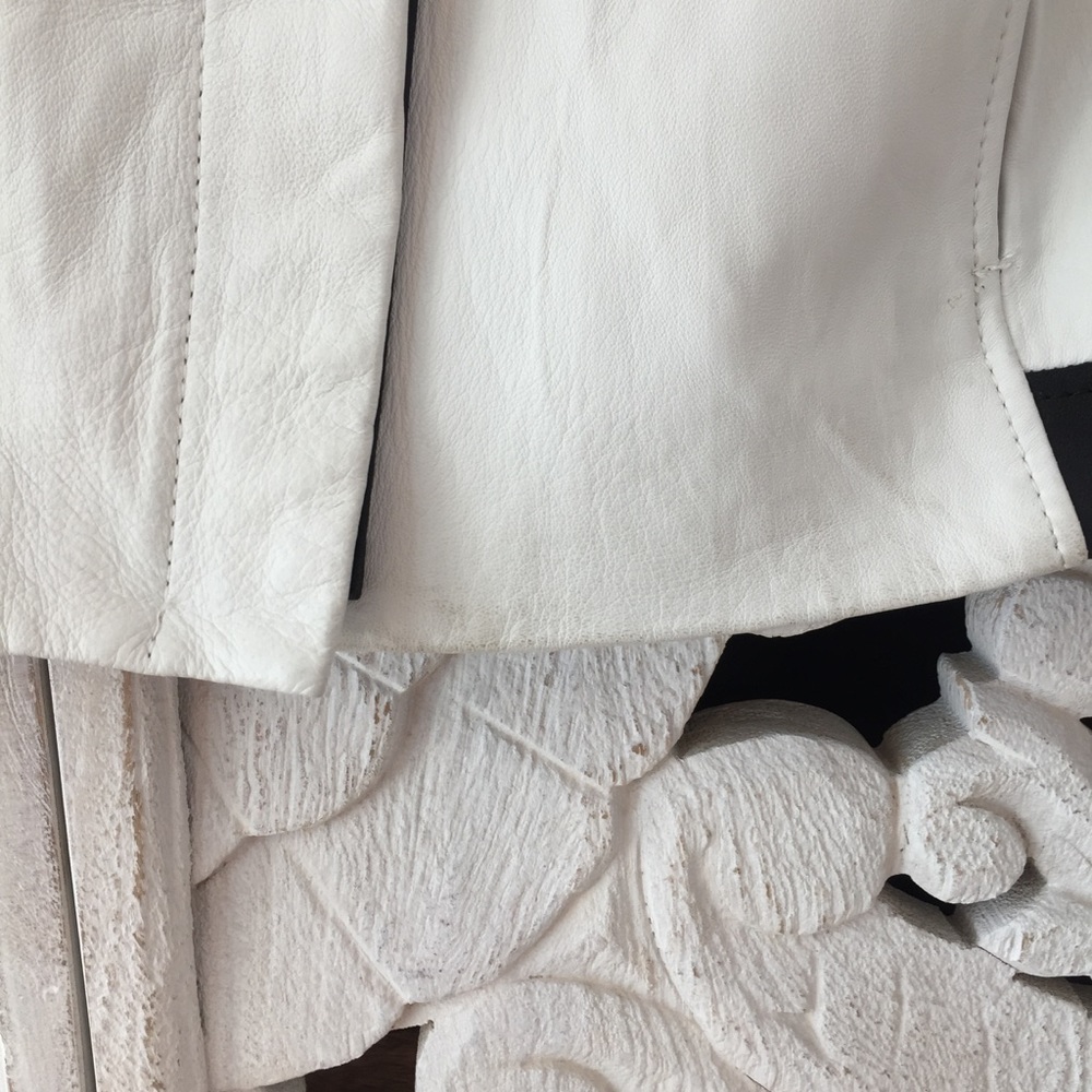 Helmut Lang Leather & Fur Jacket - Picture 4 of 8